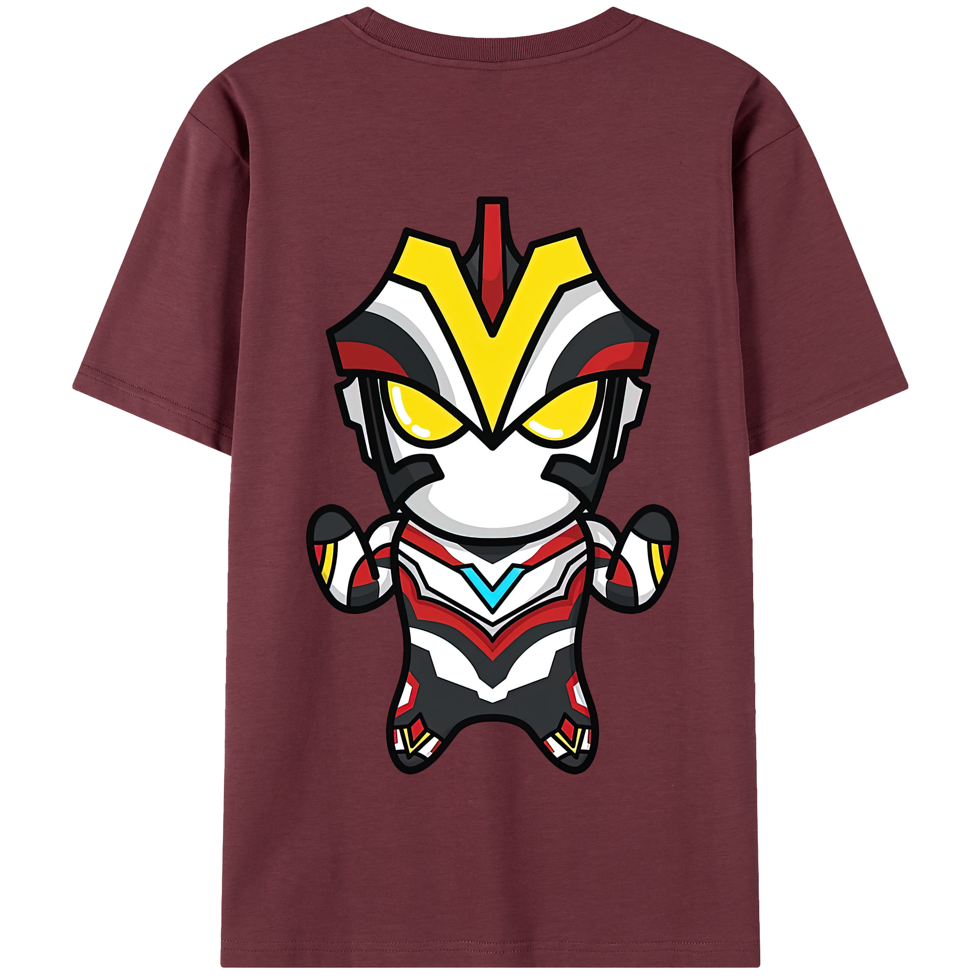 （画像用） ウルトラマン Ultraman 綿100％半袖Tシャツ（背面プリント）